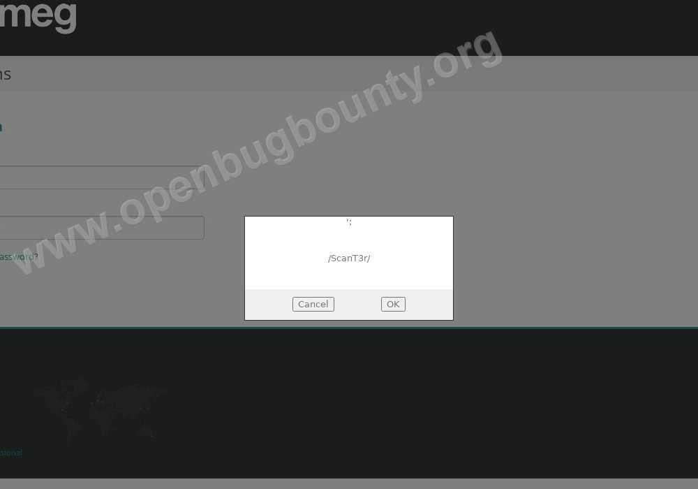 ssc.smegtech.com Cross Site Scripting vulnerability OBB-2217153 | Open Bug  Bounty