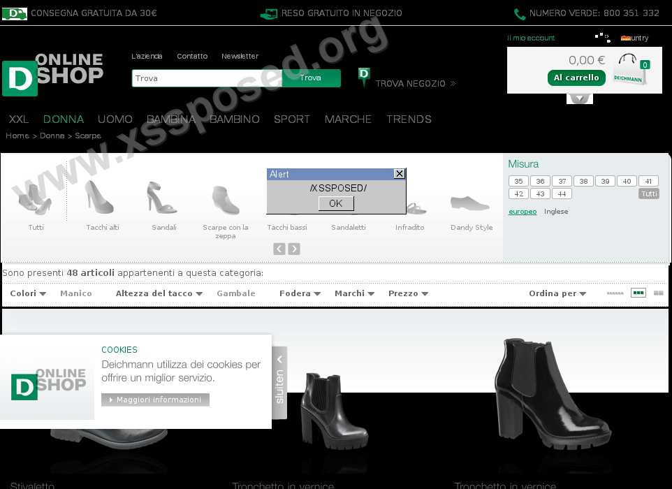 All Vulnerabilities for deichmann.com Patched via Open Bug Bounty